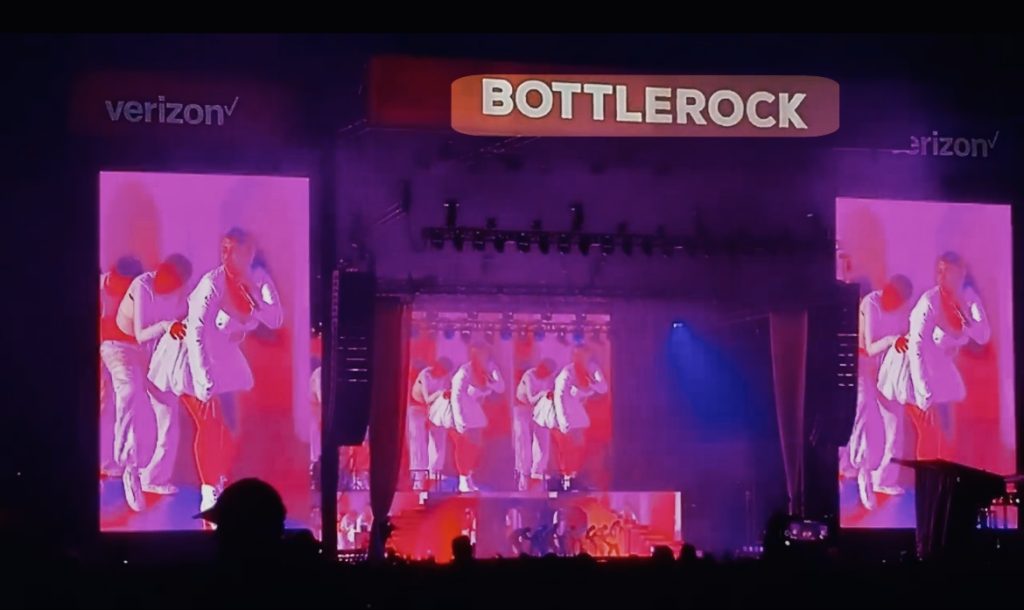 BottleRock Napa Valley main stage live performance