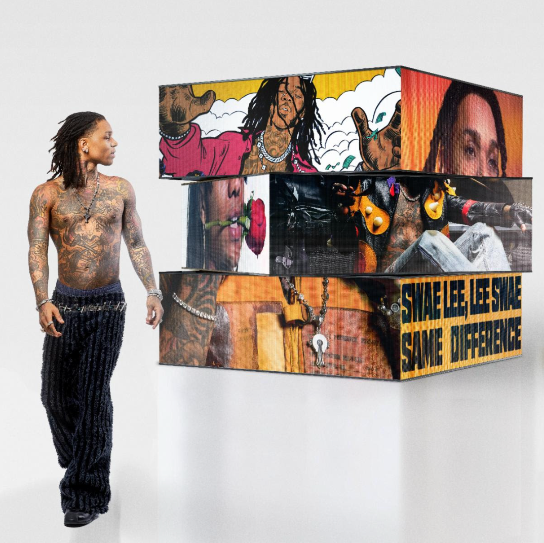 Swae Lee Same Difference album artwork installation