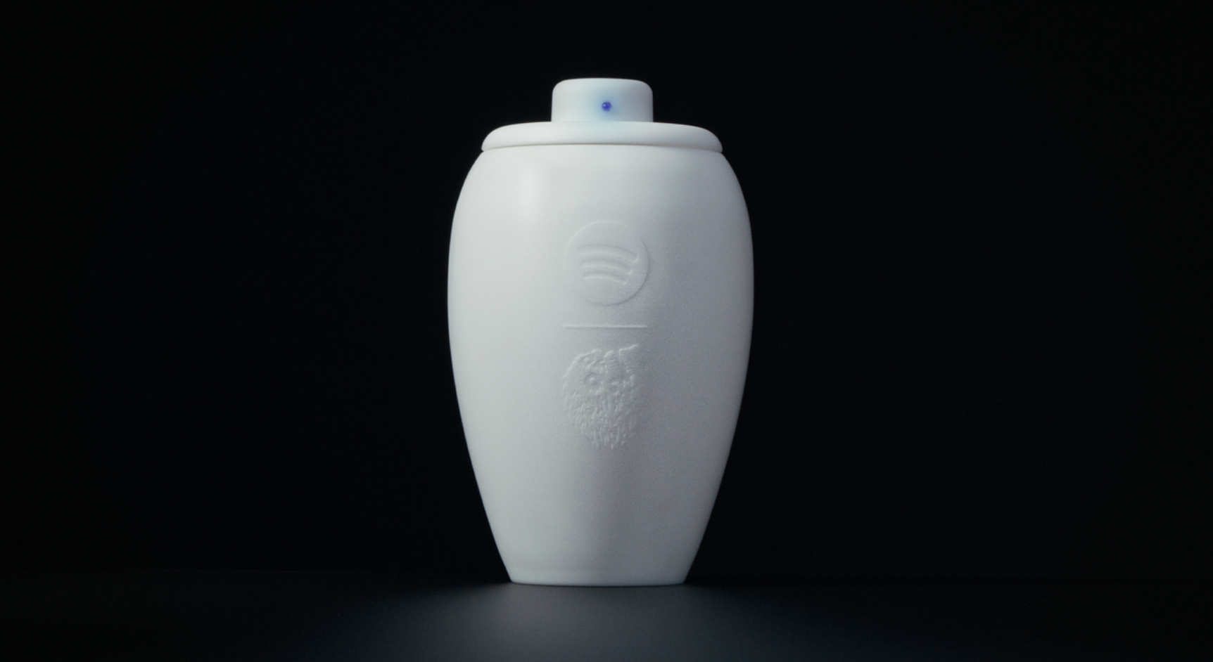 Liquid Death Spotify Eternal Playlist Urn Bluetooth speaker
