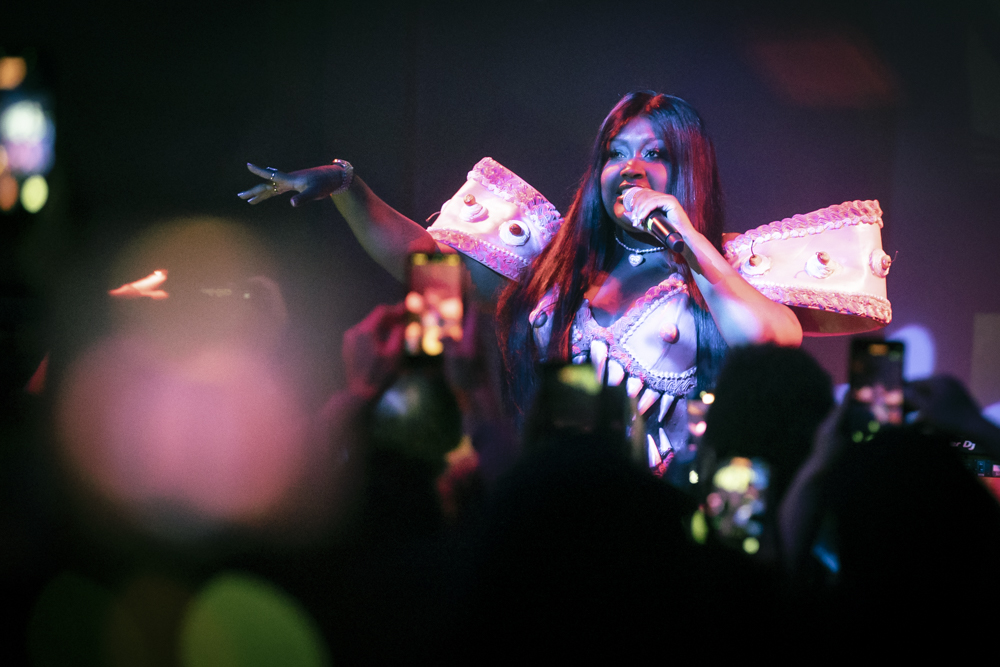 CupcakKe performing live during Noise Pop Festival 2026 in San Francisco