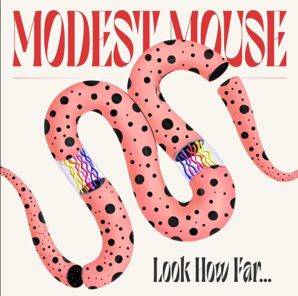 Modest Mouse “Look How Far” single artwork released alongside the band’s first new song in over five years
