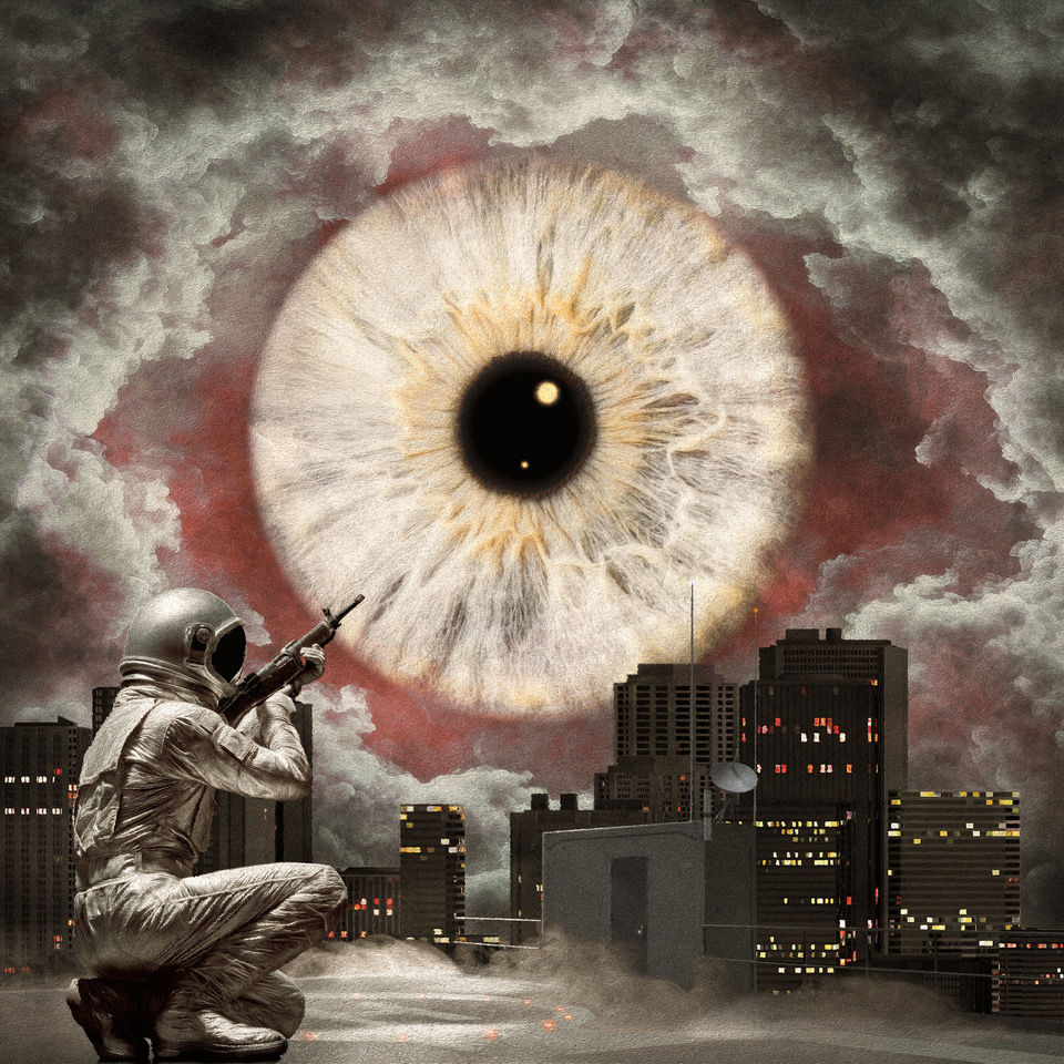 Failure Location Lost album artwork eye over city A Way Down single