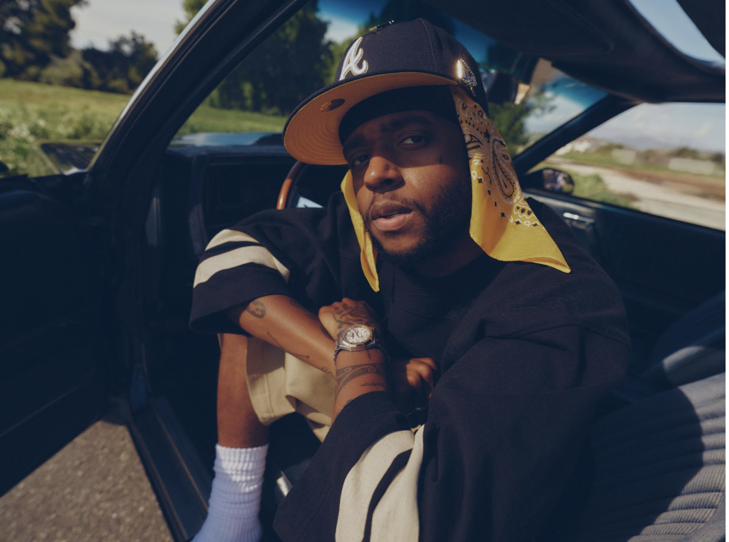 6LACK in car portrait Love Is The New Gangsta album era