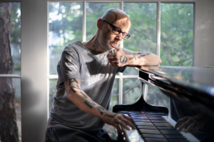 Moby at piano promoting Future Quiet album 2026