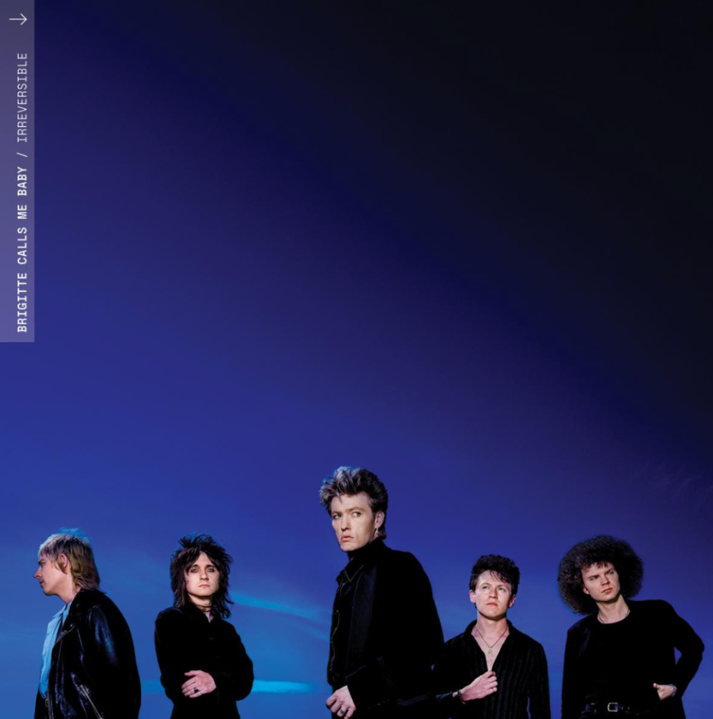 Chicago band Brigitte Calls Me Baby promoting the album Irreversible