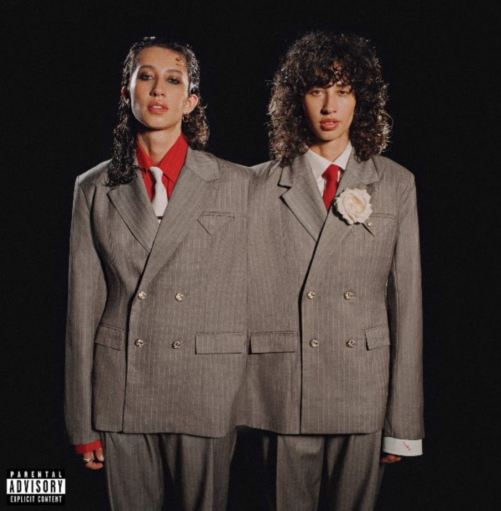 Towa Bird Gentleman album cover featuring artist in double-breasted suit with mirrored styling