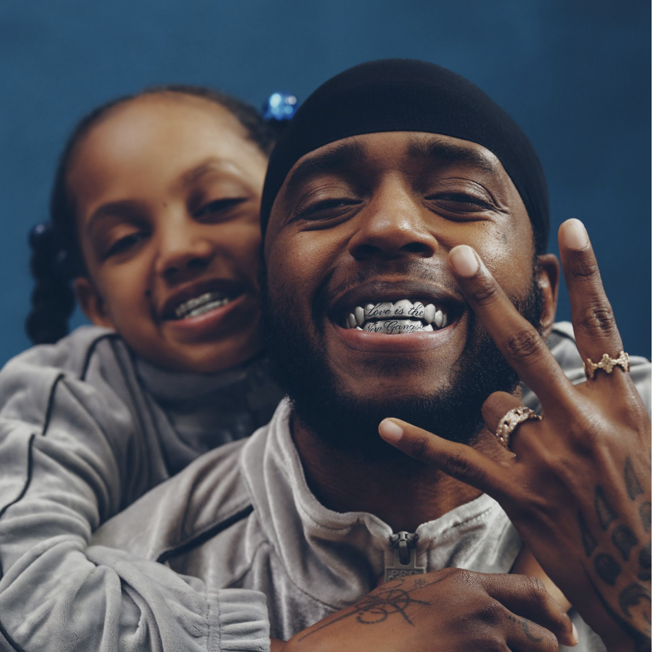 6LACK with child Love Is The New Gangsta album photo