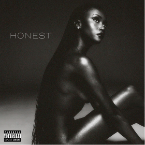 Ebony Riley Honest single cover black and white artwork R&B 2026
