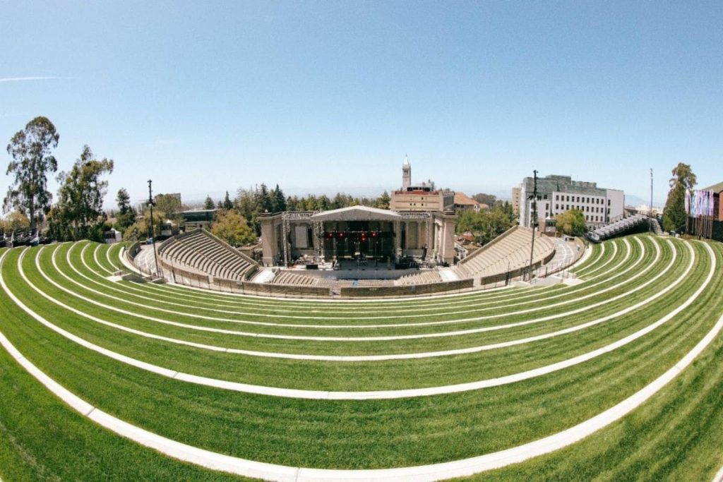 Greek Theatre Berkeley amphitheater daytime UC Berkeley outdoor venue