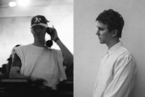 Adam Port and SG Lewis press photo black and white electronic music producers