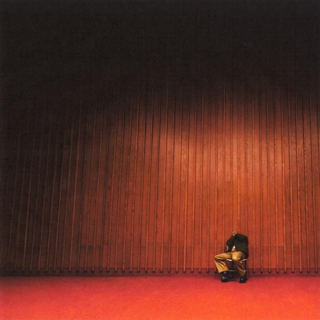 Isaiah Rashad It’s Been Awful album cover red room minimalist scene