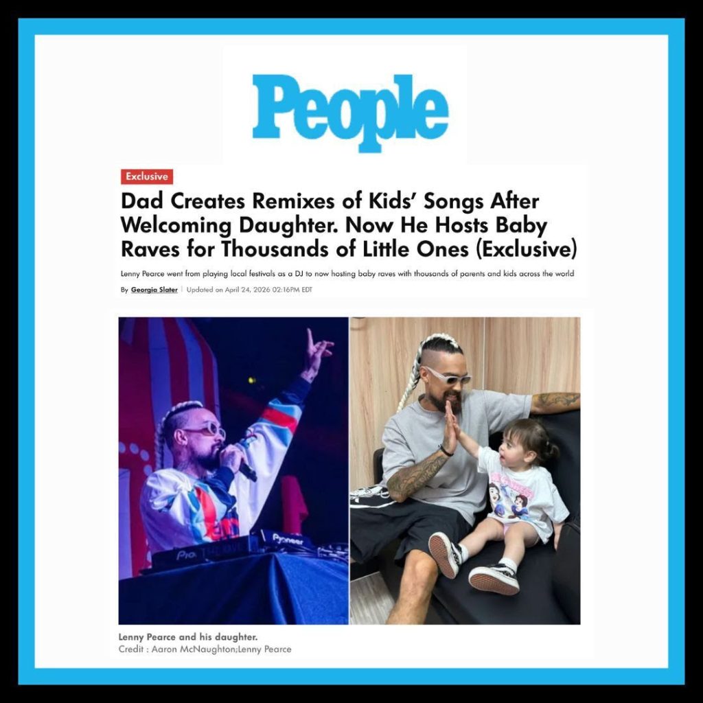 Lenny Pearce People Magazine baby raves toddler techno feature article