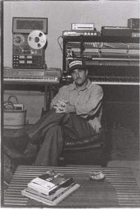 Zac Farro photographed in his recording studio ahead of the release of Operator Live In Studio