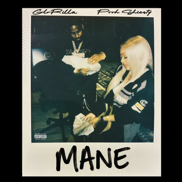 GloRilla and Pooh Shiesty in the recording studio for the cover art of their 2026 single "MANE."