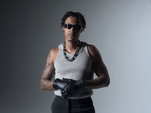 Detroit rapper Skilla Baby photographed promoting his debut album The Price Of Fame.