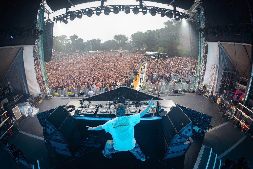It’s Murph performs for a massive crowd on the Sutro Stage at Outside Lands 2026 in San Francisco.