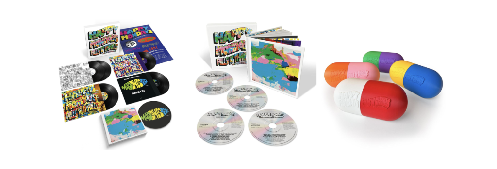 Happy Mondays Pills ’n’ Thrills and Bellyaches 2026 deluxe reissue vinyl, CD and Pill Editions