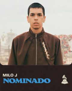 Milo J celebrates seven 2026 Latin Grammy nominations for La Vida Era Más Corta Image Title: Milo J – 2026 Latin Grammy Nominee
