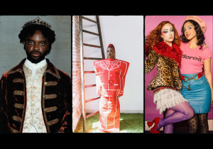 Punk Rock Journalist's On Repeat music review graphic featuring Genesis Owusu, Tierra Whack, and Olivia Rodrigo with Chappell Roan, highlighting three standout releases from October 2026.