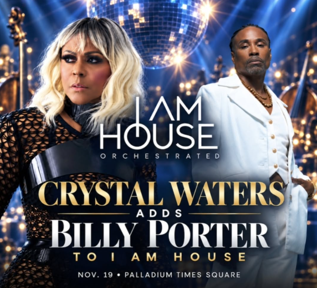 House music icon Crystal Waters brings I AM HOUSE Orchestrated back to New York City for its first-anniversary celebration on November 19. Photo: Crystal Waters / Instagram.